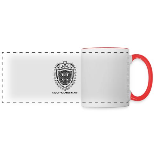 Celtic Knot T-Shirt, Symmetrical Shield - Panoramic Mug