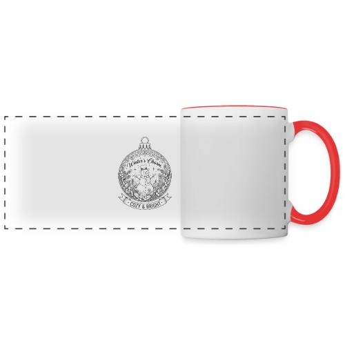 Festive Snowman T-Shirt - Panoramic Mug