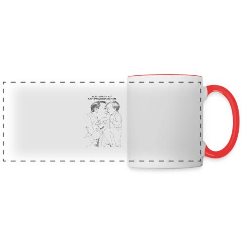 Dad Joke Blueprint T-Shirt - Panoramic Mug