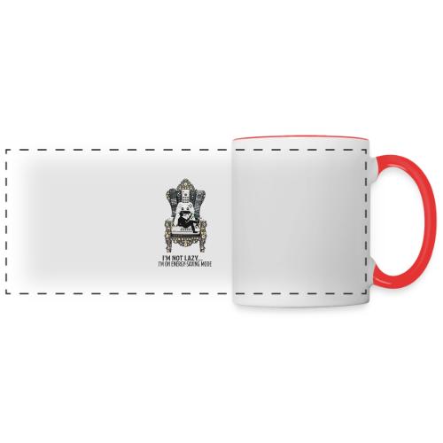 Remote Throne Procrastinator T Shirt, Dad Gift - Panoramic Mug