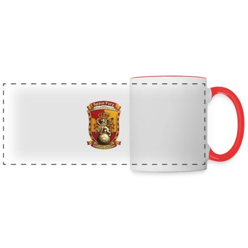 Spain Lion Fury T-Shirt, Spanish Crest Gift - Panoramic Mug