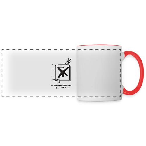 Jan 1st T-Shirt | Sarcastic New Year's - Panoramic Mug