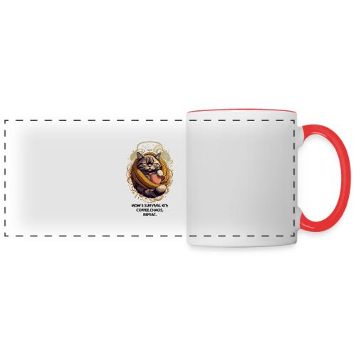 Powered by Sarcasm Cat Tee - Panoramic Mug