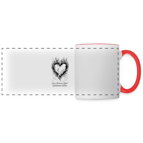 Intricate Hold T-Shirt, Mug, & Leggings - Panoramic Mug
