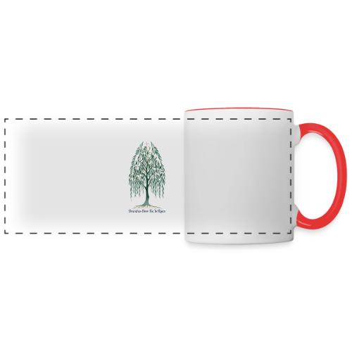 Easter Branches Bow Willow T Shirt, Easter Gift - Panoramic Mug