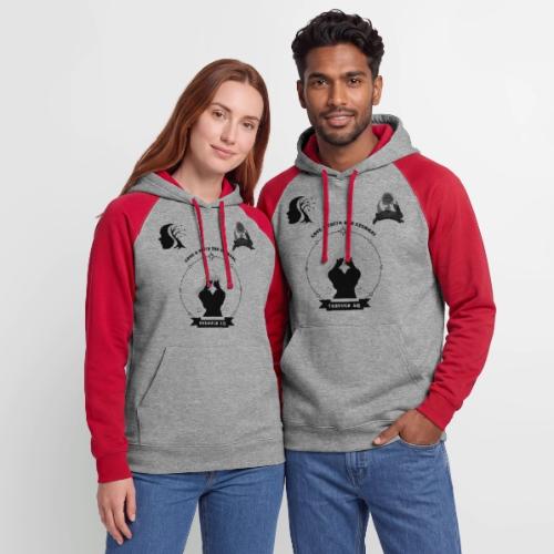 Love & Faith - Unisex Colorblock Hoodie