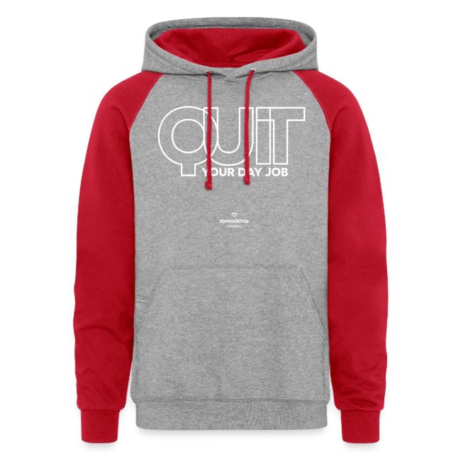 Quit in white