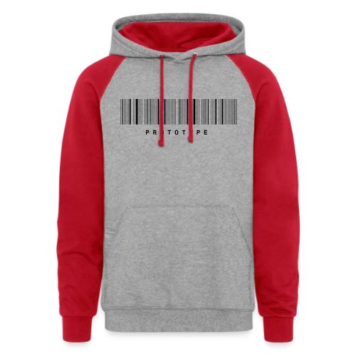 I Am The Prototype... - Unisex Colorblock Hoodie