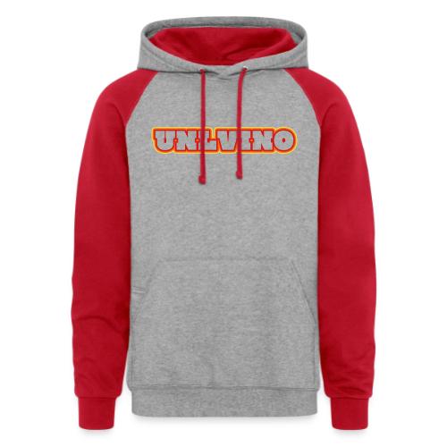 SGWS 50th Unlvino Text - Unisex Colorblock Hoodie
