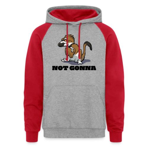 Raptor Not Gonna Killdeer Version - Unisex Colorblock Hoodie