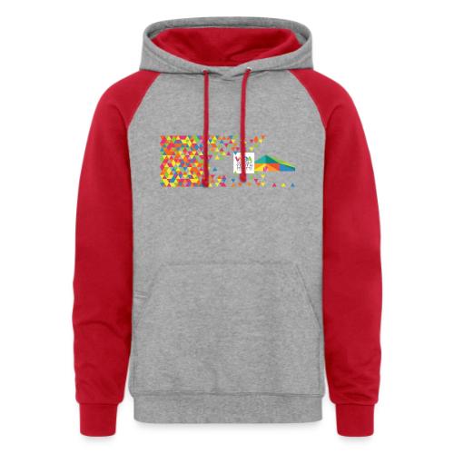 1 - Unisex Colorblock Hoodie
