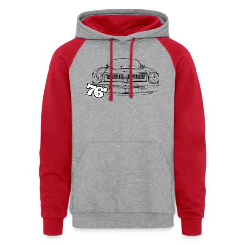 76 FIREBIRD TRANS AM - Unisex Colorblock Hoodie