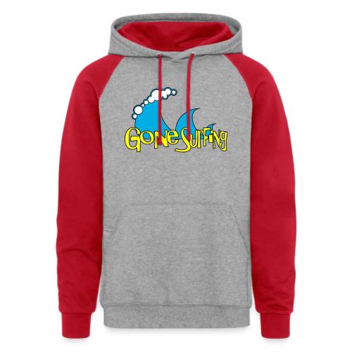Gone Surfing - Unisex Colorblock Hoodie