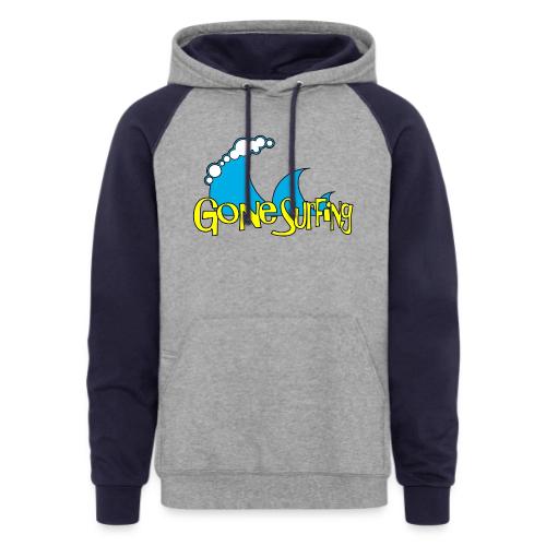 Gone Surfing - Unisex Colorblock Hoodie