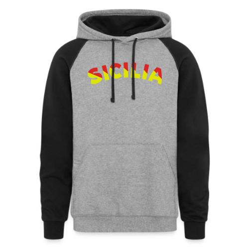 SICILIA - Unisex Colorblock Hoodie