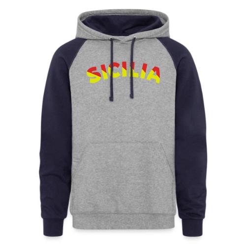 SICILIA - Unisex Colorblock Hoodie