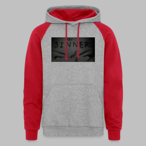 kayHD jpg - Unisex Colorblock Hoodie