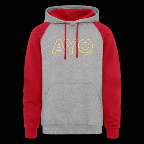 AyoGaming's Logo v1 - Unisex Colorblock Hoodie