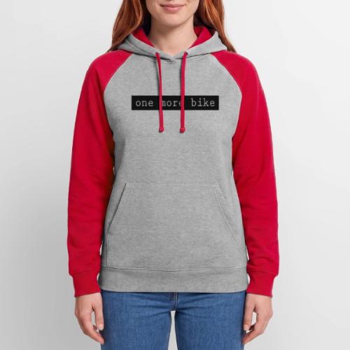 One More Bike - Unisex Colorblock Hoodie