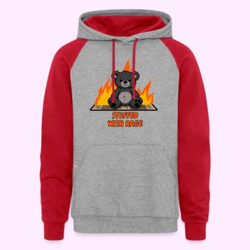 Stuffed With Rage - Unisex Colorblock Hoodie