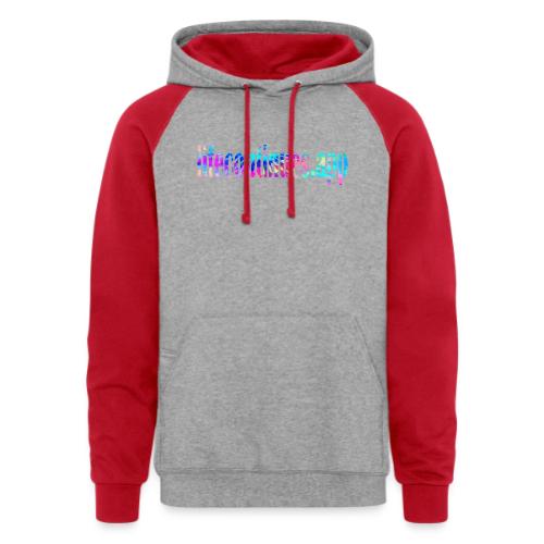Lifecontinues.app1 - Unisex Colorblock Hoodie