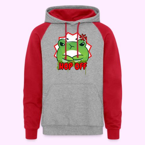 Hop Off - Unisex Colorblock Hoodie