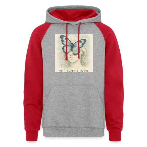 Butterfly kisses Hue - Unisex Colorblock Hoodie