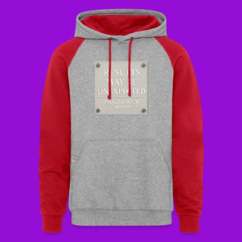 Results - White - Unisex Colorblock Hoodie