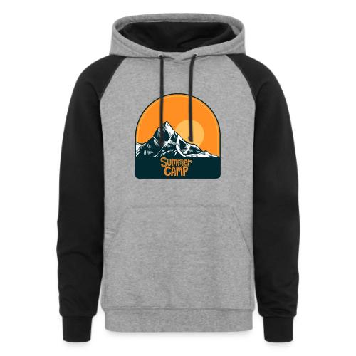 Adventure Summer Camp - Unisex Colorblock Hoodie
