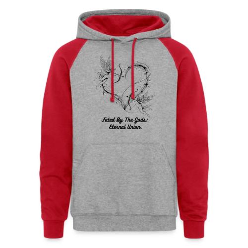 Eternal Union T-Shirt, Mug, & Leggings - Unisex Colorblock Hoodie