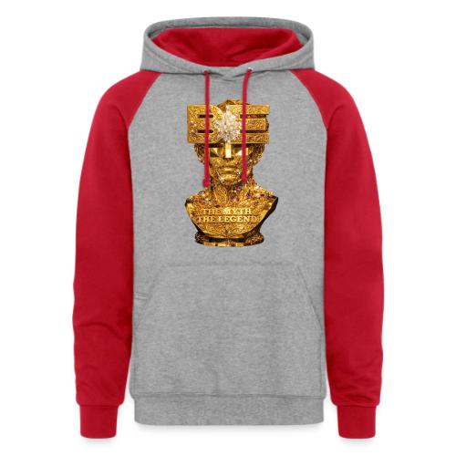 Be the Myth the Legend - Unisex Colorblock Hoodie