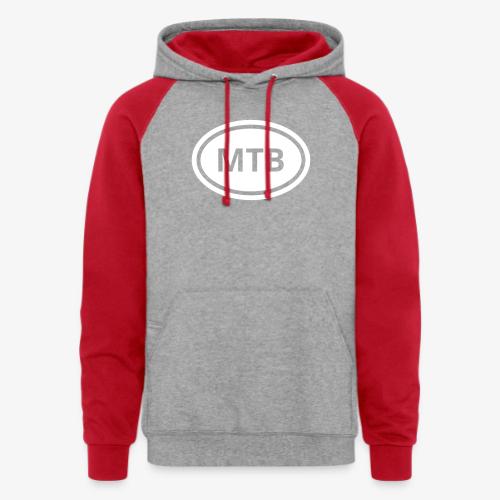 MTB Oval Logo - Unisex Colorblock Hoodie
