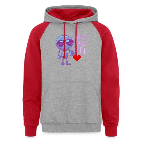 Smoon City 19 Salt Lake City - Unisex Colorblock Hoodie