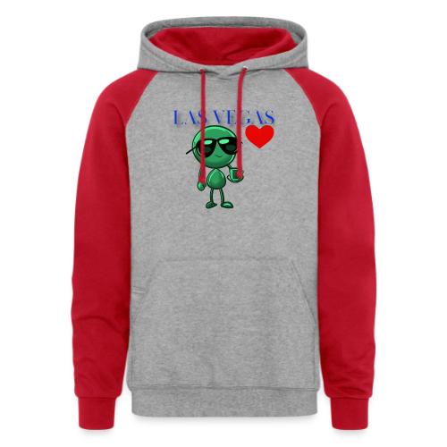 Smoon City_Las Vegas - Unisex Colorblock Hoodie