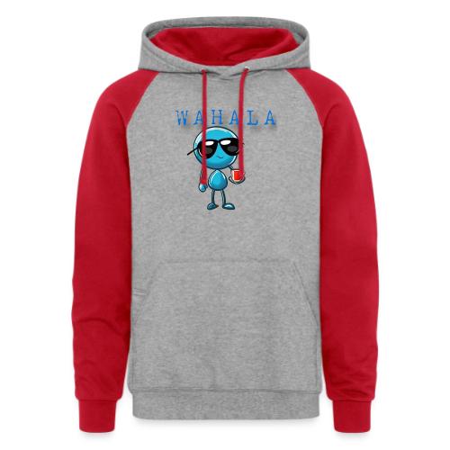 Smoon City_Wahala - Unisex Colorblock Hoodie