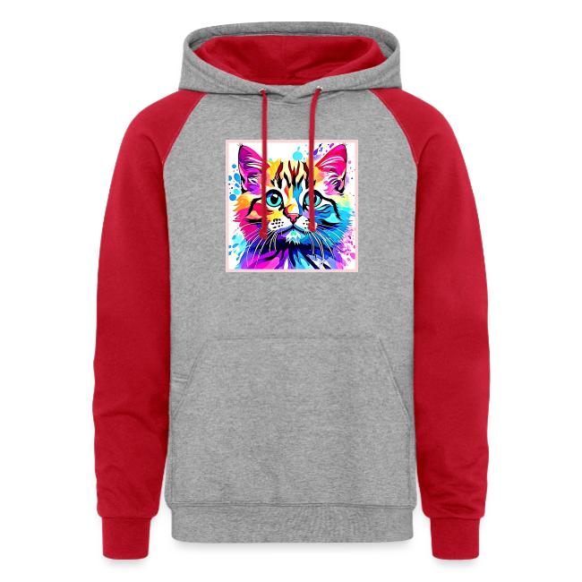 Vivid Kitty Vibes Design