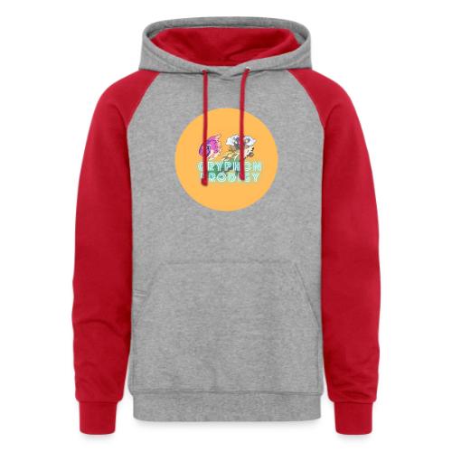 The Real Gryphon MERCH - Unisex Colorblock Hoodie