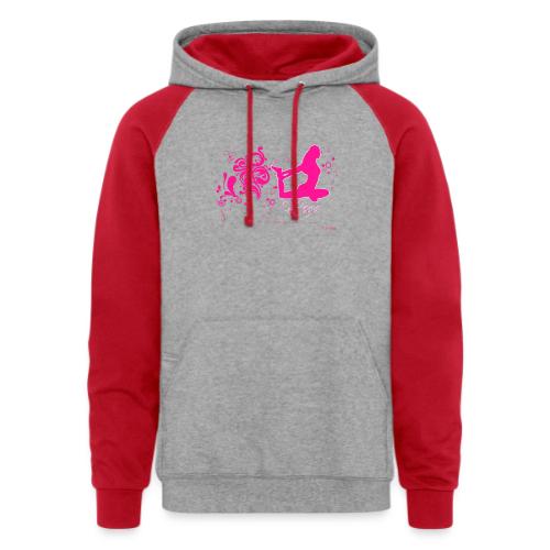 yoga_002 - Unisex Colorblock Hoodie