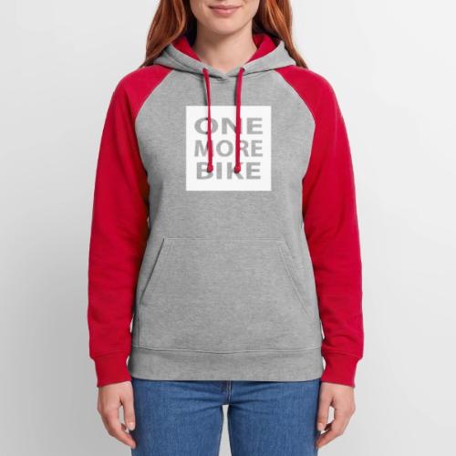 One More Bike - Unisex Colorblock Hoodie
