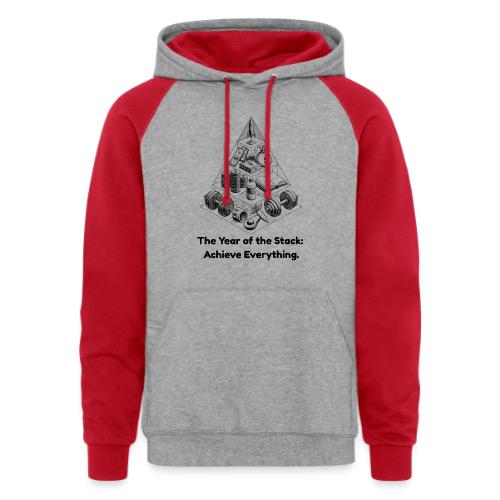 The Resolution Pyramid T-Shirt, Mug, & Leggings - Unisex Colorblock Hoodie