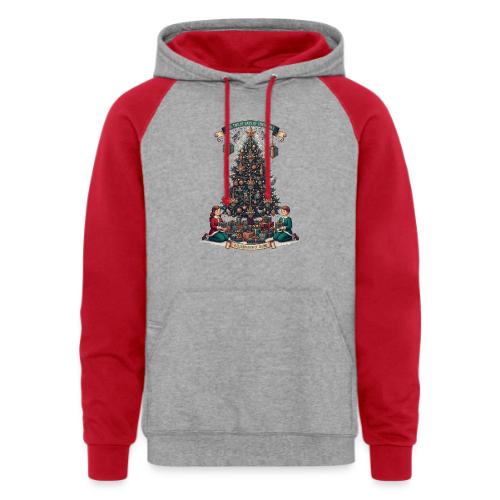 Twelve Days of Christmas T-Shirt - Unisex Colorblock Hoodie