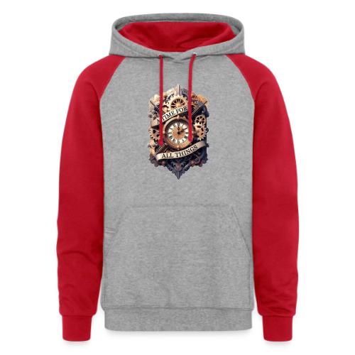 Ornate Clockwork T-Shirt - Unisex Colorblock Hoodie
