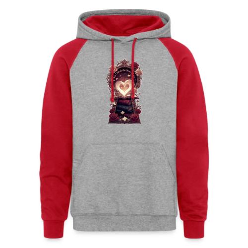 You Unlock the Story of Us Library Gifts T-Shirts - Unisex Colorblock Hoodie