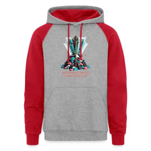 Remote Control Emperor T Shirt - Unisex Colorblock Hoodie