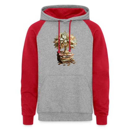 Dad Tax Collector T Shirt - Unisex Colorblock Hoodie