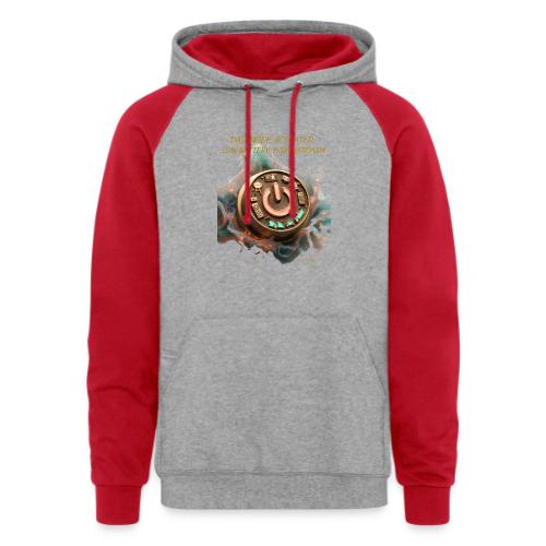 Dad Mode Activated T Shirt, Funny Dad Gift - Unisex Colorblock Hoodie