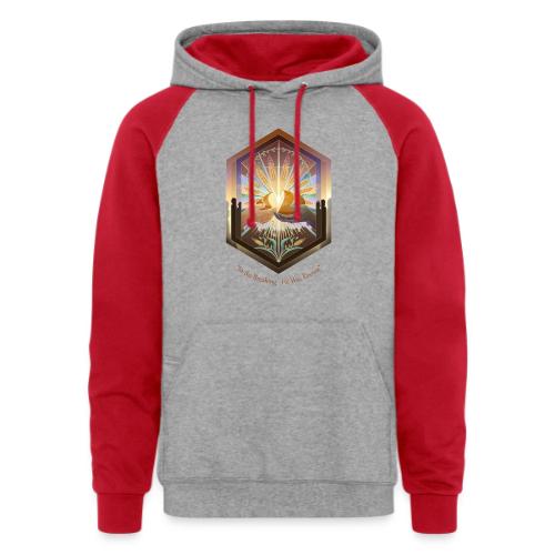 Easter In the Breaking He Was Known T Shirt, Gift - Unisex Colorblock Hoodie