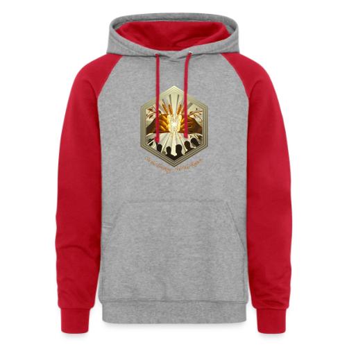 Easter Eternal Bread Breaking Tee,Recognition Gift - Unisex Colorblock Hoodie