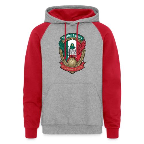 Mexico Eagle Legacy T-Shirt, Mexican Pride Gift - Unisex Colorblock Hoodie