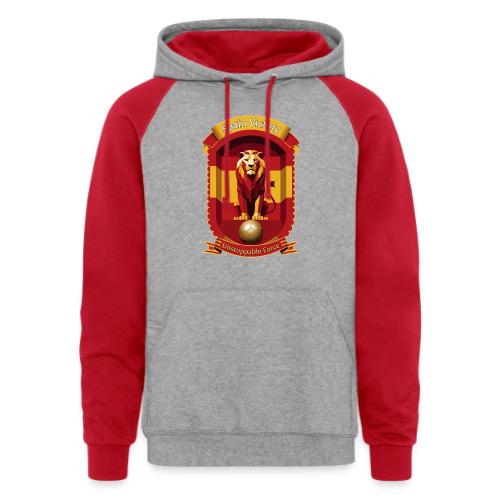 Spain Lion Victory T-Shirt, Flag Pride Crest Gift - Unisex Colorblock Hoodie